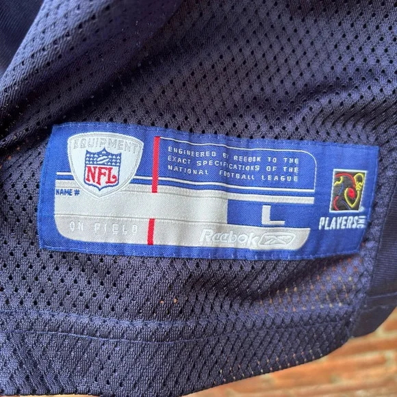 Dallas Cowboys Jersey Mens Adult Large Blue Drew Bledsoe Reebok NFL Football #11 - Picture 6 of 10